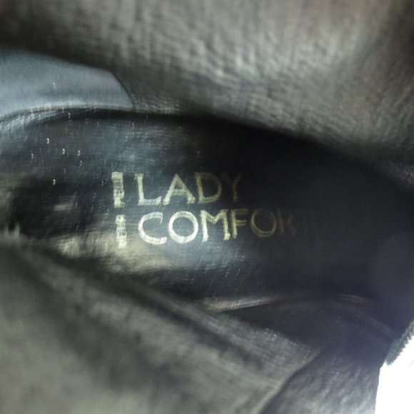 LADY COMFORT BOOTS MADE IN ITALY Black Boots - Picture 3 of 5